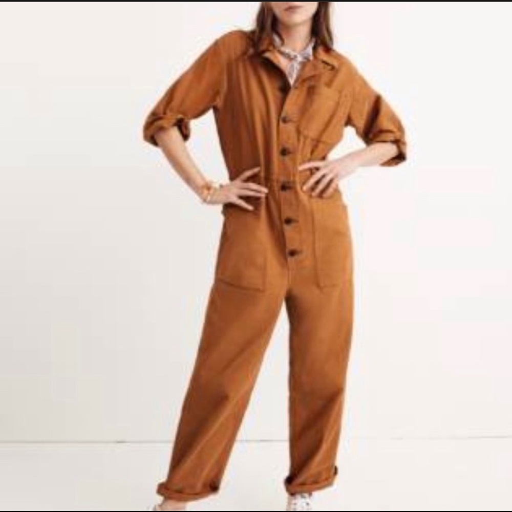 Madewell x As Ever™ Short-Sleeve Coveralls  XS